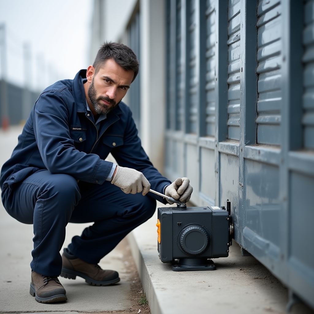 Процесс автоматизации ворот на объекте